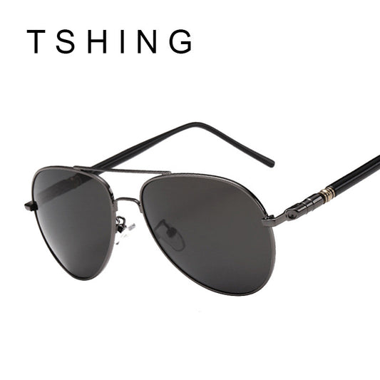 TSHING Fashion Polarized Sunglasses Men Women Brands Driver Sunglasses New Male and Female Sun Glasses For Driving Oculos UV400