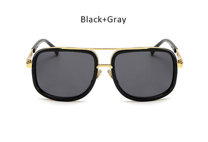 TSHING Men Fashion Square Sunglasses Women Superstar Brand Designer Trendy Celebrity Mirrored Sun Glasses Male Female Eyewear