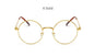 Vintage Round Frame Eyes Eyeglasses Women Circle Fashion Retro Metal Myopia Eyewear Men Optical Glasses