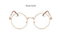 Vintage Round Frame Eyes Eyeglasses Women Circle Fashion Retro Metal Myopia Eyewear Men Optical Glasses