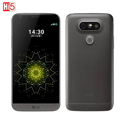 unlocked LG G5 4GB RAM 32GB ROM Display 5.3" QHD IPS Snapdragon 820 Quad-core 16MP Fingerprint FDD LTE Smart Cell phones