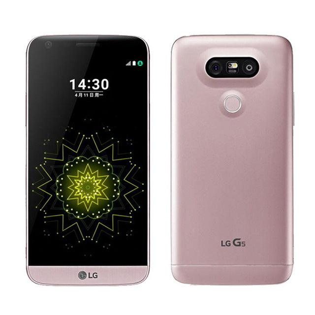 unlocked LG G5 4GB RAM 32GB ROM Display 5.3" QHD IPS Snapdragon 820 Quad-core 16MP Fingerprint FDD LTE Smart Cell phones