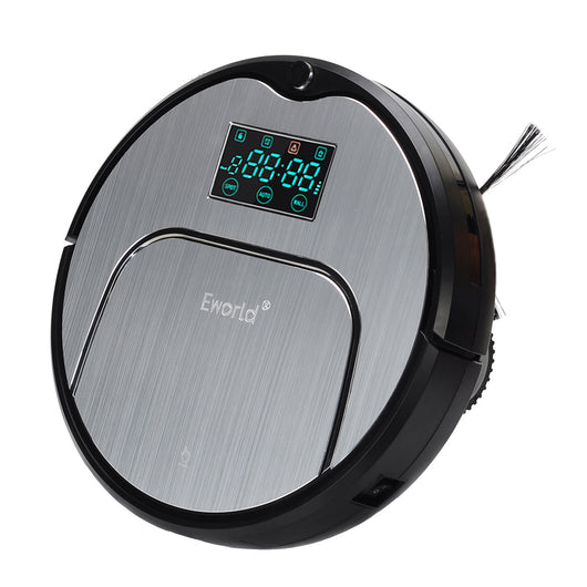 Eworld Cleaning Products Robot Vacuum Cleaner M883 With Wet and Dry Mop TouchScreen HEPA Schedule SelfCharge As Gift For Mother