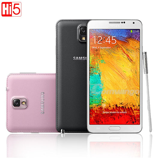 Unlocked Samsung Galaxy Note III N9005 Phone LTE WCDMA Quad Core 3G RAM 16G ROM 1080P 13.0MP Quad core 5.7'' Screen note 3