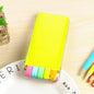 5 colors/box Candy color highlighter pen set Mini fluo markers Stationery office School supplies Caneta fluorescente 6158