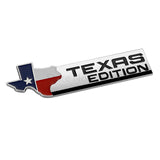 TEXAS EDITION Trunk CHROME Car Tail Emblem Badge Car-styling Fender Sticker for JEEP Renegade Wrangler Patriot Grand Cherokee