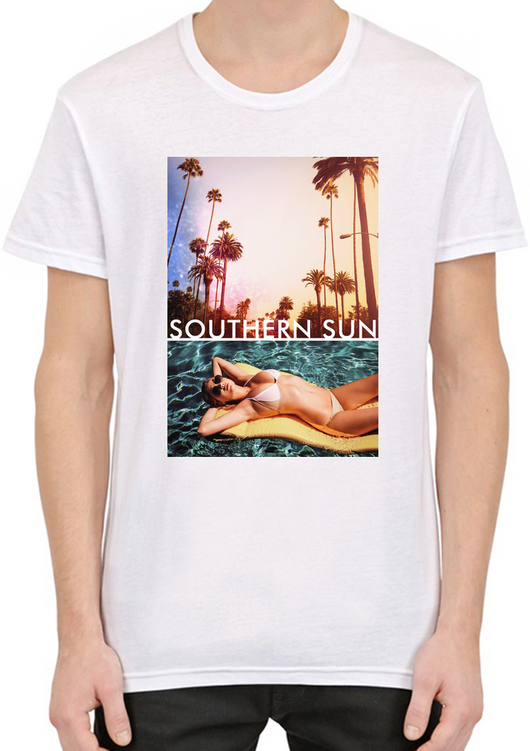 Southern Sun Paradise Beach T-Shirt For Men