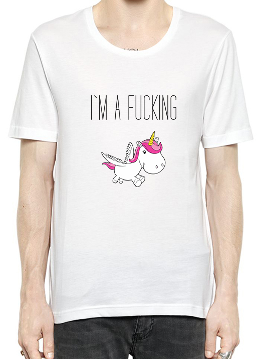 I'm A Fucking Unicorn T-Shirt For Men
