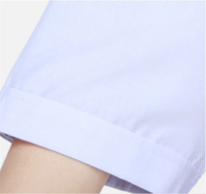 Summer Nurse Uniforms Standard doctor clothing Professional long sleeve white nurse clothes physician services white lab coat