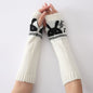 2016 Fashion Gloves Warm Autumn Winter Jacket Special Knitted Arm Sleeve Fingerless Gloves Soft Warm Mitten #LYW