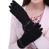 2016 New Fashion   Screen 1Pair Womens Winter  Cotton Out door Warm women's gloves