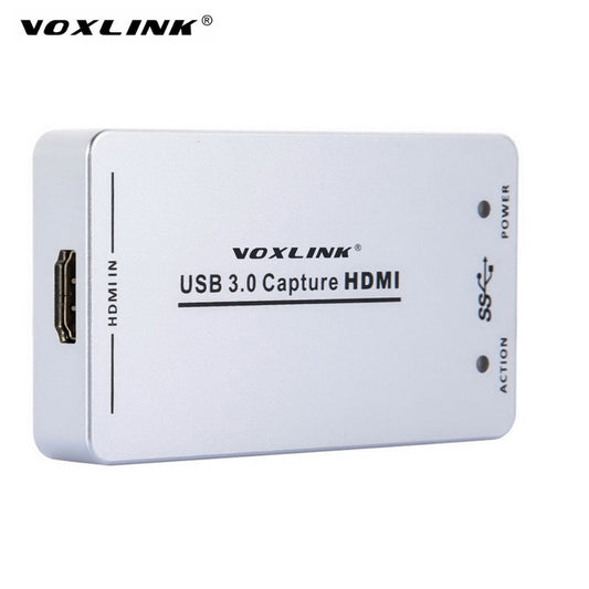 VOXLINK XI100D UVC USB3.0 1080P 60FPS HDMI Capture Dongle/USB2.0 HDMI Video Capture Card for Xbox PS3 PS4 Windows 7 Linux