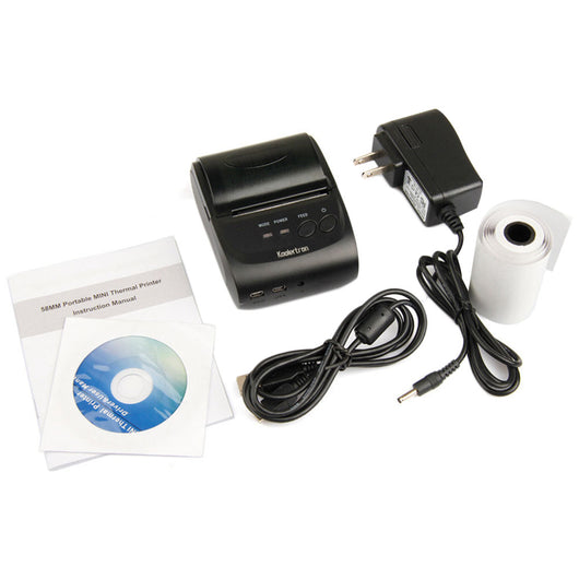 58mm Mini Receipt POS-5802LD Thermal Printer for Windows for Android Smartphone with Bluetooth 4.0 4.3  Wholesale