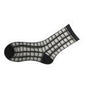 Fashion Ultrathin Transparent Crystal Stripe Lace Elastic Women Ladies Socks Lace Elastic Short Socks Hot