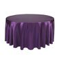 Round Table Cloth Topper Tablecloth Luxury Polyester Satin Table Cover Oilproof Wedding Party Restaurant Banquet Home Decoration