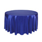 Round Table Cloth Topper Tablecloth Luxury Polyester Satin Table Cover Oilproof Wedding Party Restaurant Banquet Home Decoration