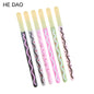 6 Pcs 0.5mm Korean Cute Kawaii Chocolate Cake Gel Pen Set For Writing Office School Supplies Stationery For Kids Student Gift