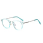 ROYAL GIRL High Quality TR Frame Fashion Glasses Women Eyeglasses frame Vintage Round Clear Lens Glasses os012