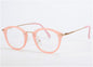 ROYAL GIRL High Quality TR Frame Fashion Glasses Women Eyeglasses frame Vintage Round Clear Lens Glasses os012