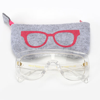 ROYAL GIRL NEW Unique Clear Eyeglasses Frames Oversize Women Acetate Spectacles Glasses ss019