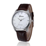 Mens Watches Fashion 2017 Casual PU Leather Quartz Watch Men Male Clock Wristwatches Relogio Masculino