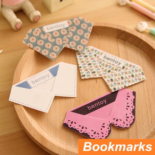 36 pcs/Lot Making skirt bookmark PVC Book Page Holder book marker wedding souvenir office materials School supplies 6636