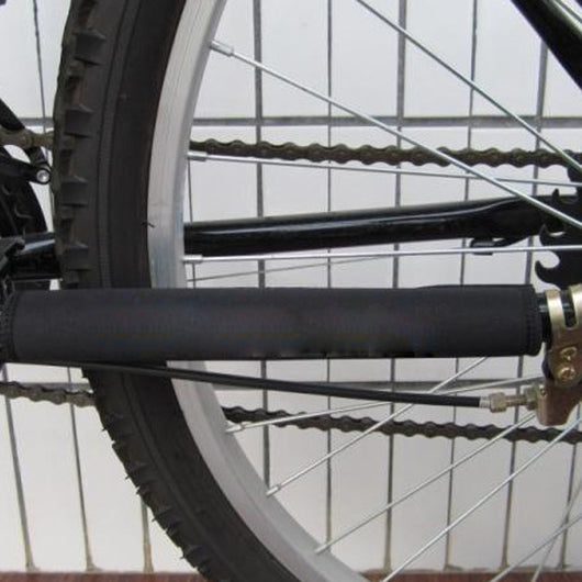 2 x Bike Bicycle Chain Guard Protector Frame Protector Cover Pad Neoprene Black Bike Accessories #ES
