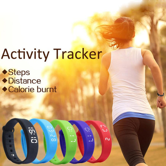 Wholesale Sport  3D LED Calorie Pedometer Smart Unisex Watch Gifts#