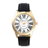 2017 Fashion Mens Watch Men PU Leather Geneva Watch Men Quartz-watch Wrist Watches For Male Clock  relogio masculino