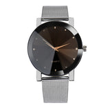 Stianless Steel Watch Men Crystal Quartz-Watch Men Business Style Clock Male Watch Men Wristwatch Relogio Masculino