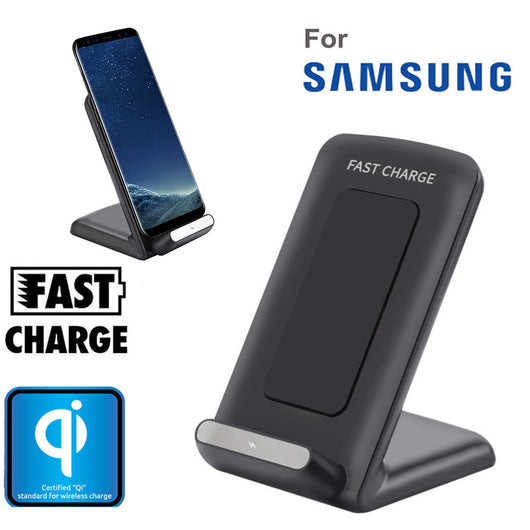 2017 Universal Qi Fast Wireless Charger Rapid Charging Stand for Samsung Galaxy S8 / S8 Plus Wireless Charger#25