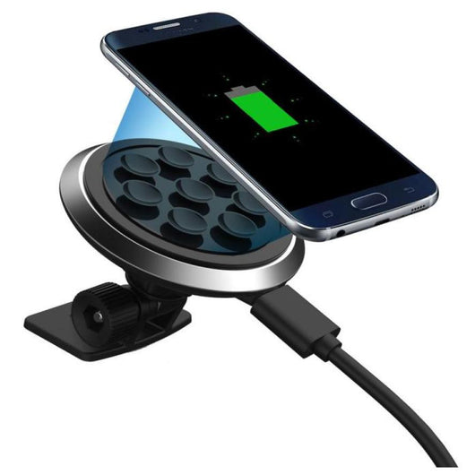 2017 Quick Charger Qi Wireless Car Charger Transmitter Holder Fast Charging For Samsung Galaxy S8 Cell Phone#25