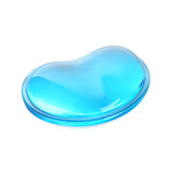 2017 Fashion PC Accessories Heart Silicon Mouse Pad Clear Wristband Pad For Desktop Computer Wonderful Gift