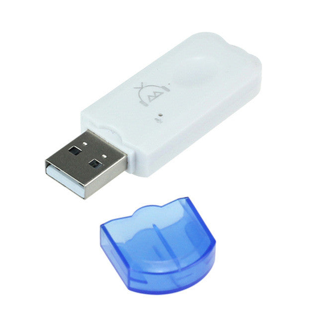 Wireless USB Bluetooth Stereo Audio Music Receiver Adapter For iPhone