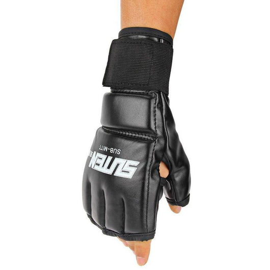 High Quality Sport Gloves Men Half Finger MMA fighting boxing gloves Training Punching Bag Mitts Sparring Boxing Gloves#