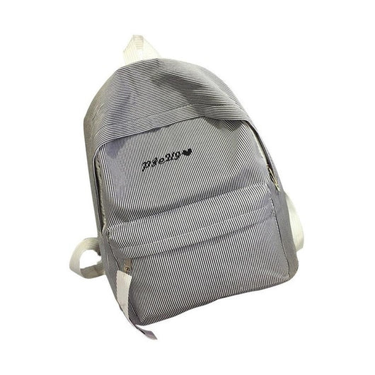 Xiniu woman backpack 2017 canvas school bags Stripe Backpack Fashion Cute Travel Bags Backpacks Girl #6M