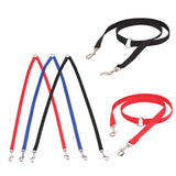 2016 Adjustable Dog Strong Multicolor Lead Two Pet Dogs Walking Leash Pet Products ropa para perros