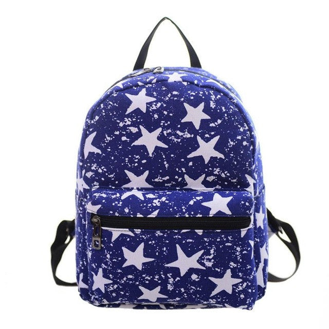 Xiniu Women Backpacks Canvas Printing Girl Travel Small Backpacks Teenager School Backpack Rucksack Bolsas mochilas coleg