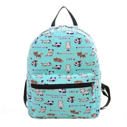 Xiniu Women Backpacks Canvas Printing Girl Travel Small Backpacks Teenager School Backpack Rucksack Bolsas mochilas coleg