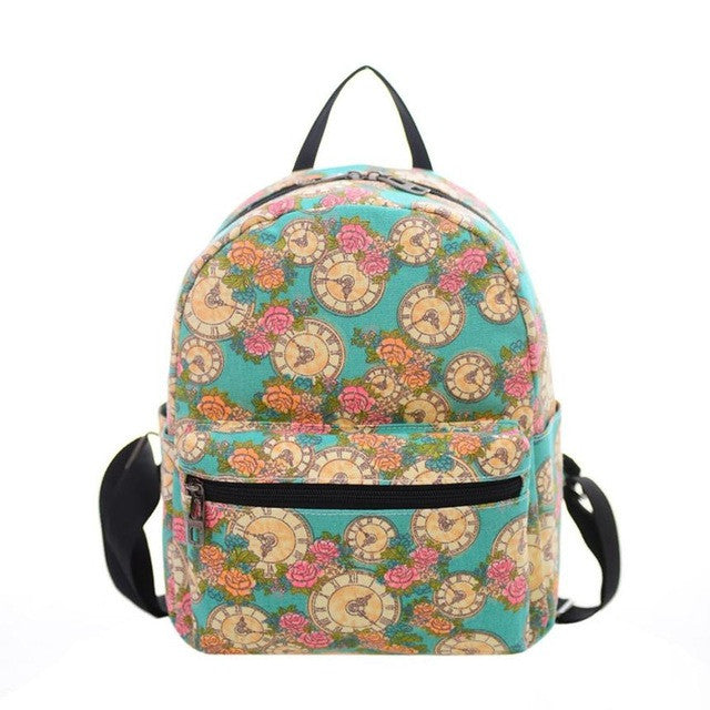 Xiniu Women Backpacks Canvas Printing Girl Travel Small Backpacks Teenager School Backpack Rucksack Bolsas mochilas coleg