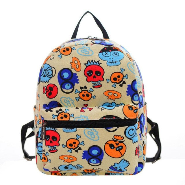 Xiniu Women Backpacks Canvas Printing Girl Travel Small Backpacks Teenager School Backpack Rucksack Bolsas mochilas coleg