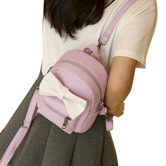 Women Leather backpack ladies Shoulder School Bag womens leather backpack Travel Satchel Rucksack  mochila #4M