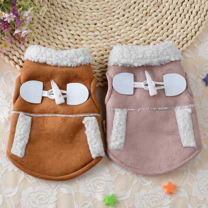 pet dog clothes winter chihuahua puppy dog coat Motorcycle Vest Costume Pet Products roupa cachorro