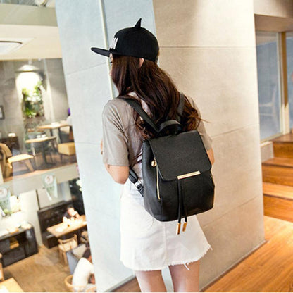 Women Backpack Women Leather Backpacks School bags Travel Shoulder Bag 2016 Feminina Satchel Rucksack mochilas coleg