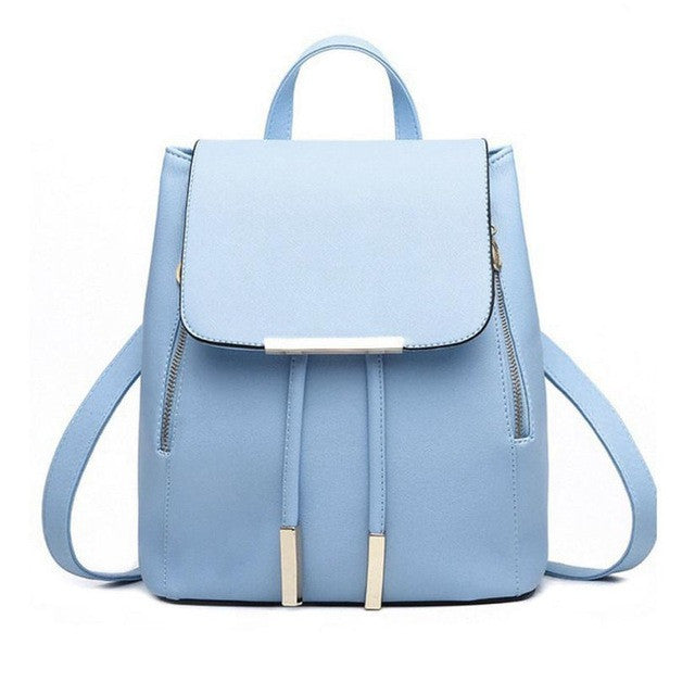 Women Backpack Women Leather Backpacks School bags Travel Shoulder Bag 2016 Feminina Satchel Rucksack mochilas coleg