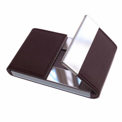 Xiniu  Business Mens Card Holder Credit Card Package Double Open Card Case For men