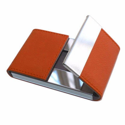 Xiniu  Business Mens Card Holder Credit Card Package Double Open Card Case For men