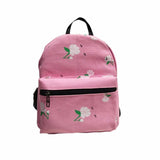 2016 Women Backpack Girls School Backpacks Canvas Women Shoulder Bags Rucksack Womens Rose Printing Backpack mochila feminina#30