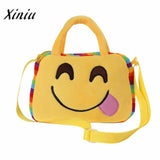 Xiniu Women Bags Cute Emoji Emoticon School Child Bag Satchel Handbag Cute Bag Children Kids Girls Shoulder Bag