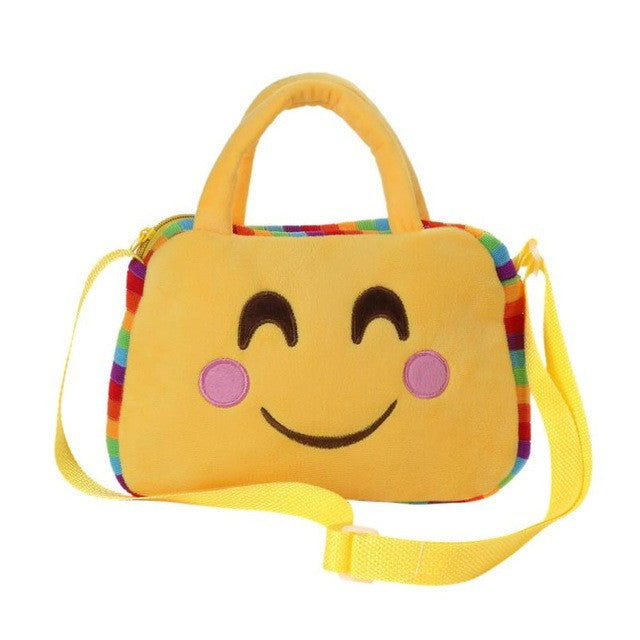 Xiniu Women Bags Cute Emoji Emoticon School Child Bag Satchel Handbag Cute Bag Children Kids Girls Shoulder Bag